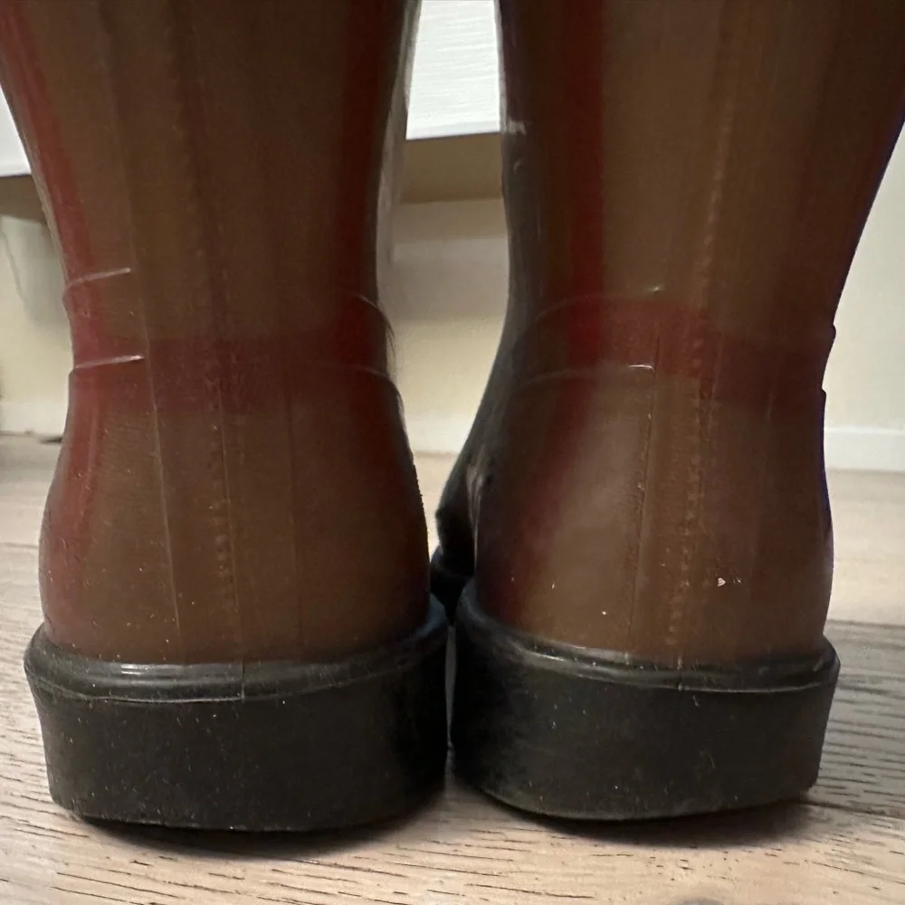 BURBERRY MID CALF CLASSIC NOVA CHECK PLAID RUBBER RAINBOOTS SIZE 36 / 6 - Picture 8 of 12
